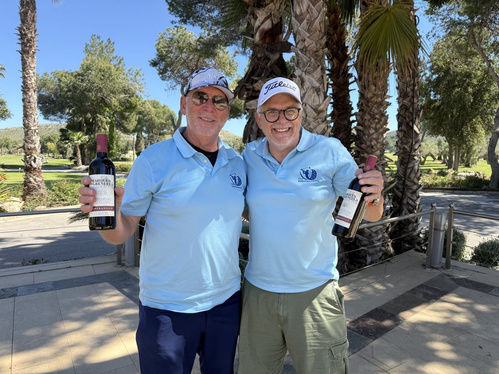 Inbetweeners nearest the pin Winners at El Plantio Inbetweeners nearest the pin Winners at El Plantio