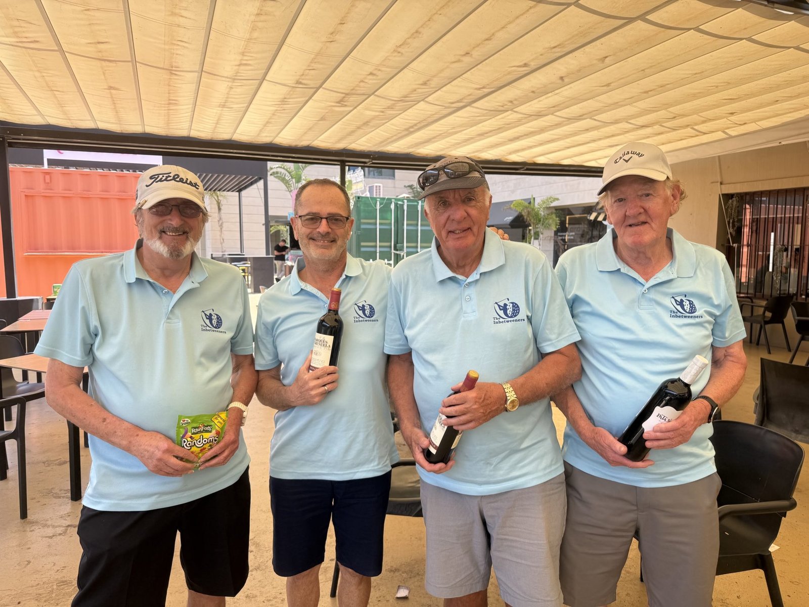 Inbetweeners Nearest Pin Winners At Alicante Golf Course